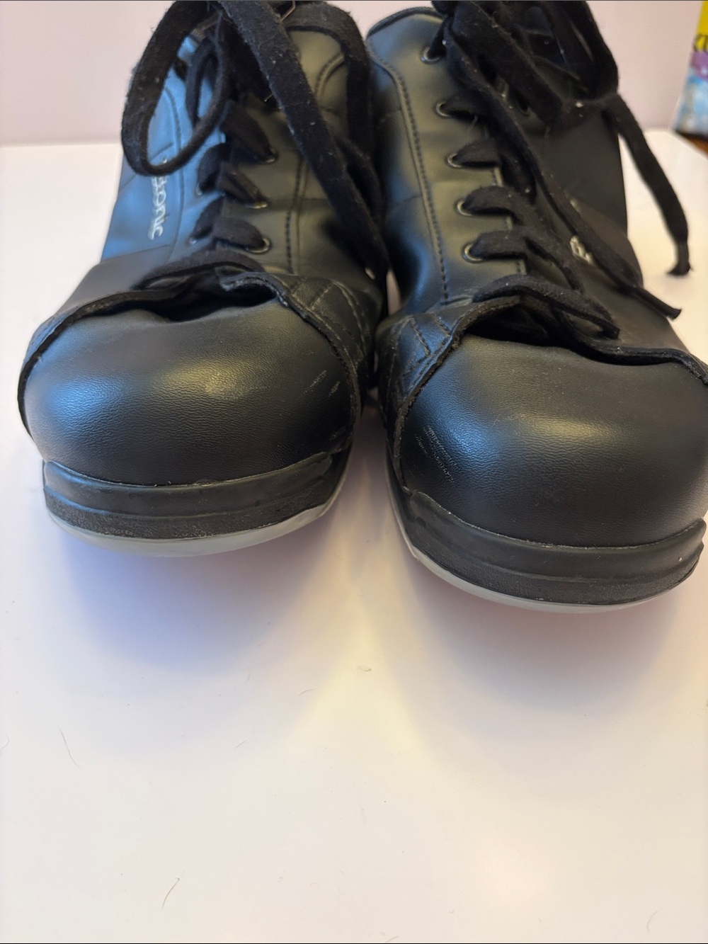 Etonic black men’s bowling shoes size 12 - Picture 5 of 8